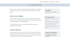 Desktop Screenshot of divorcemediationinillinois.com
